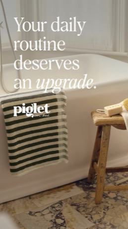 Piglet in Bed creative