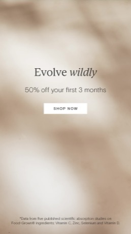 Wild Nutrition creative
