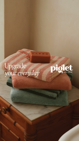 Piglet in Bed creative