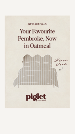 Piglet in Bed creative