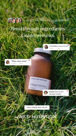 Wild Nutrition creative