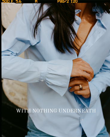 With Nothing Underneath creative