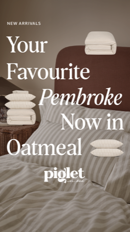 Piglet in Bed creative