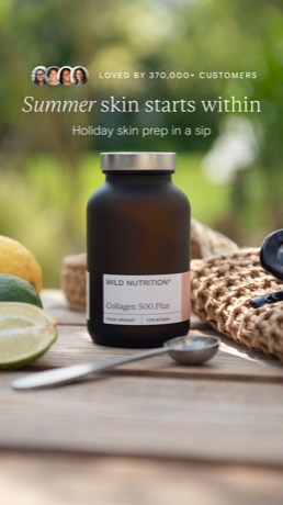 Wild Nutrition creative